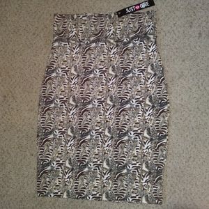 New Animal Print Skirts